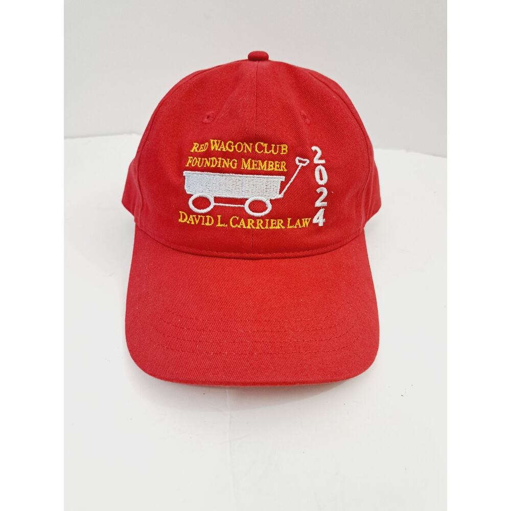Queensboro Red Wagon Club Founding Member 2024 Hat Cap Adjustable